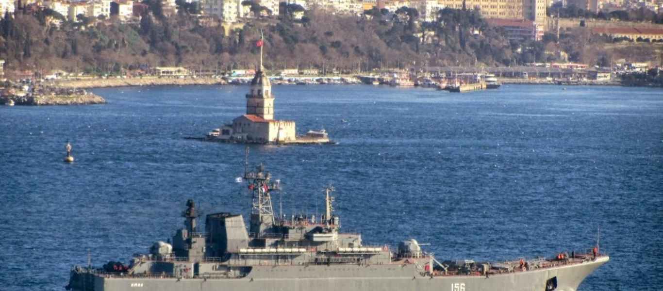 Τουρκία: Μπορεί να κλείσει τα στενά του Βοσπόρου εξαιτίας των εντάσεων με την Ελλάδα